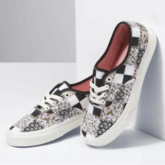 Vans Other - Vans Patchwork Floral Authentic Multi/Marshmallow size 3